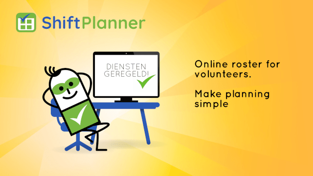 Rooster voor vrijwilligers